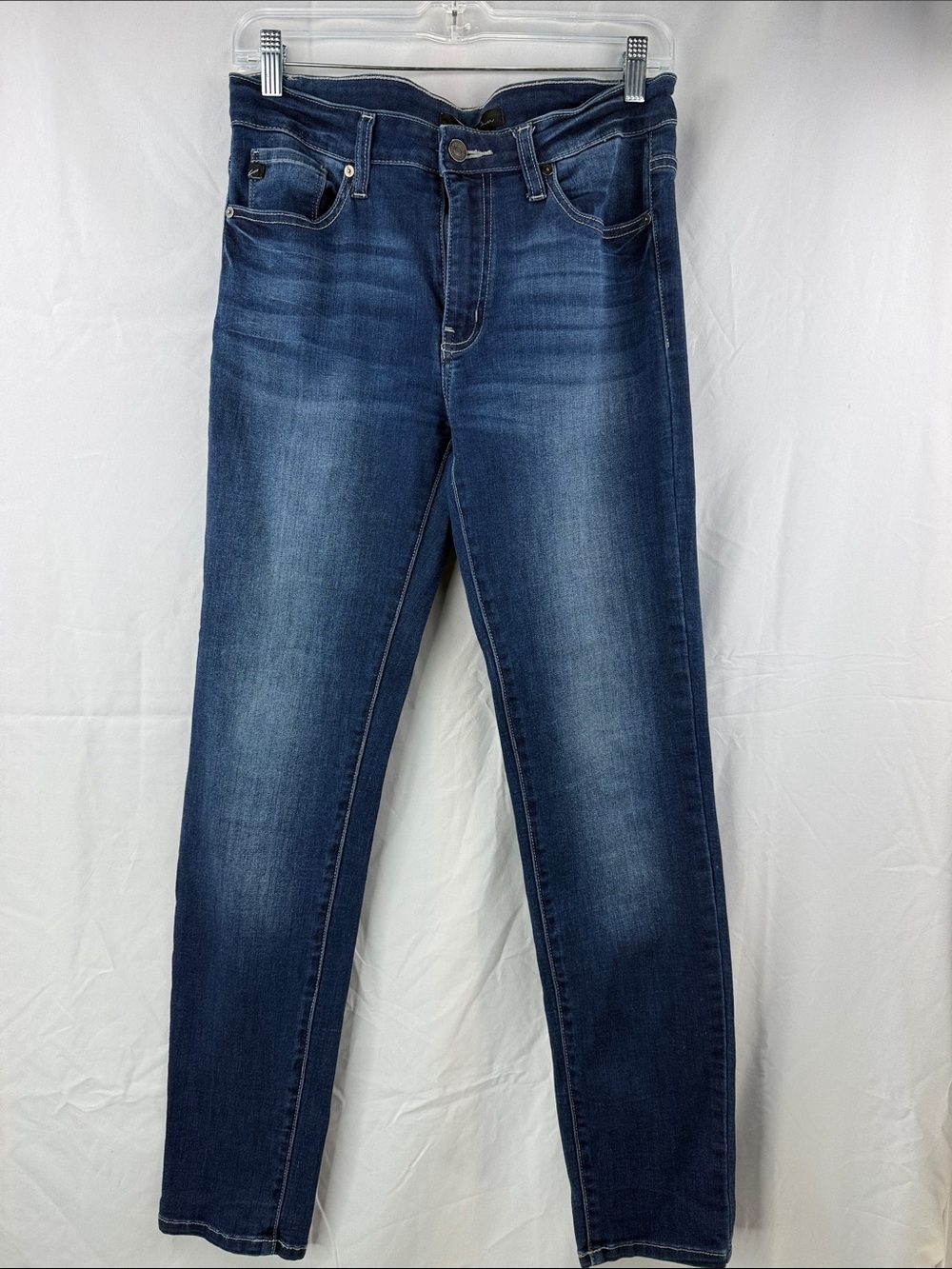 KanCan Women’s Size 11/29 Stretch Five Pocket Dark Wash Faded Indigo Skinny Jean